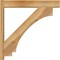 Ekena Millwork Imperial Block Rough Sawn Outlooker, Western Red Cedar, 6"W x 34"D x 34"H OUT06X34X34IMP05RWR - alternate 3